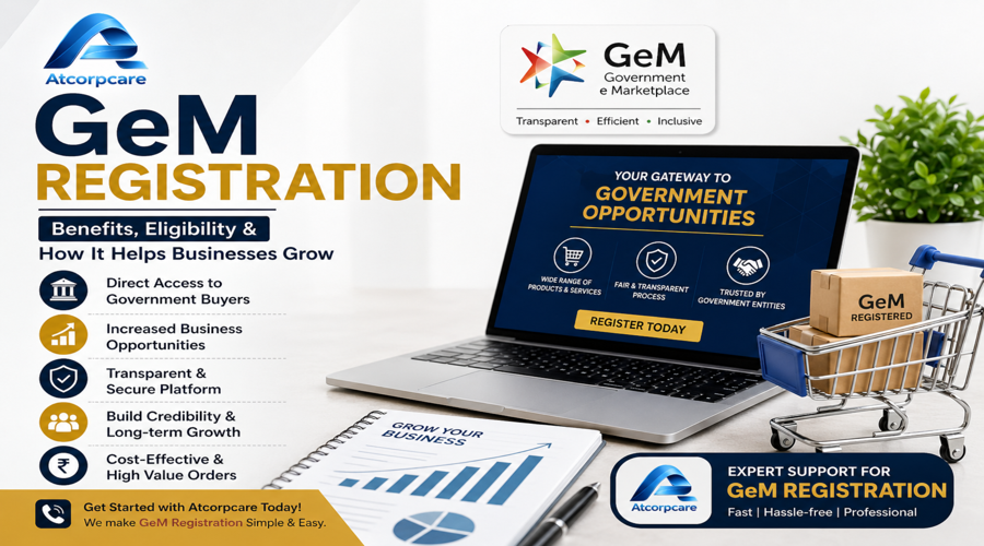 GeM Registration: Benefits, Eligibility & Business Growth Guide